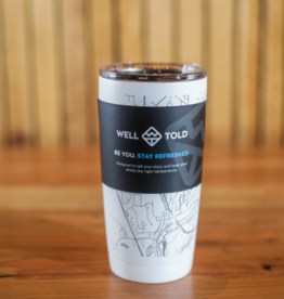 Volume One Insulated Pint Tumbler (20 oz) - Eau Claire Map