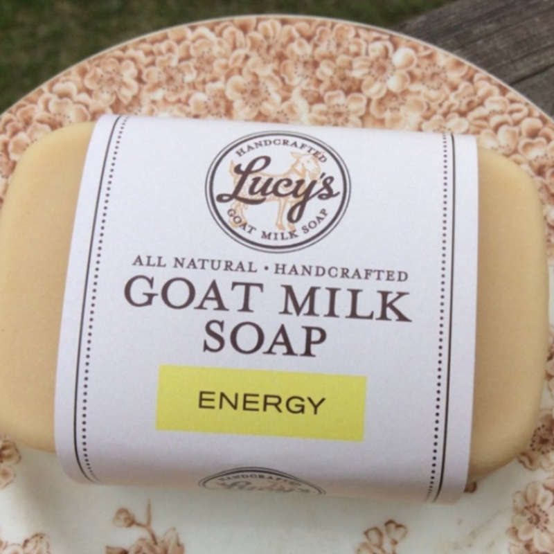 Lucy's Goat Milk Soap Lucy's Goat Milk Soap - Energy