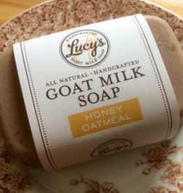 Lucy's Goat Milk Soap Lucy's Goat Milk Soap - Honey Oatmeal
