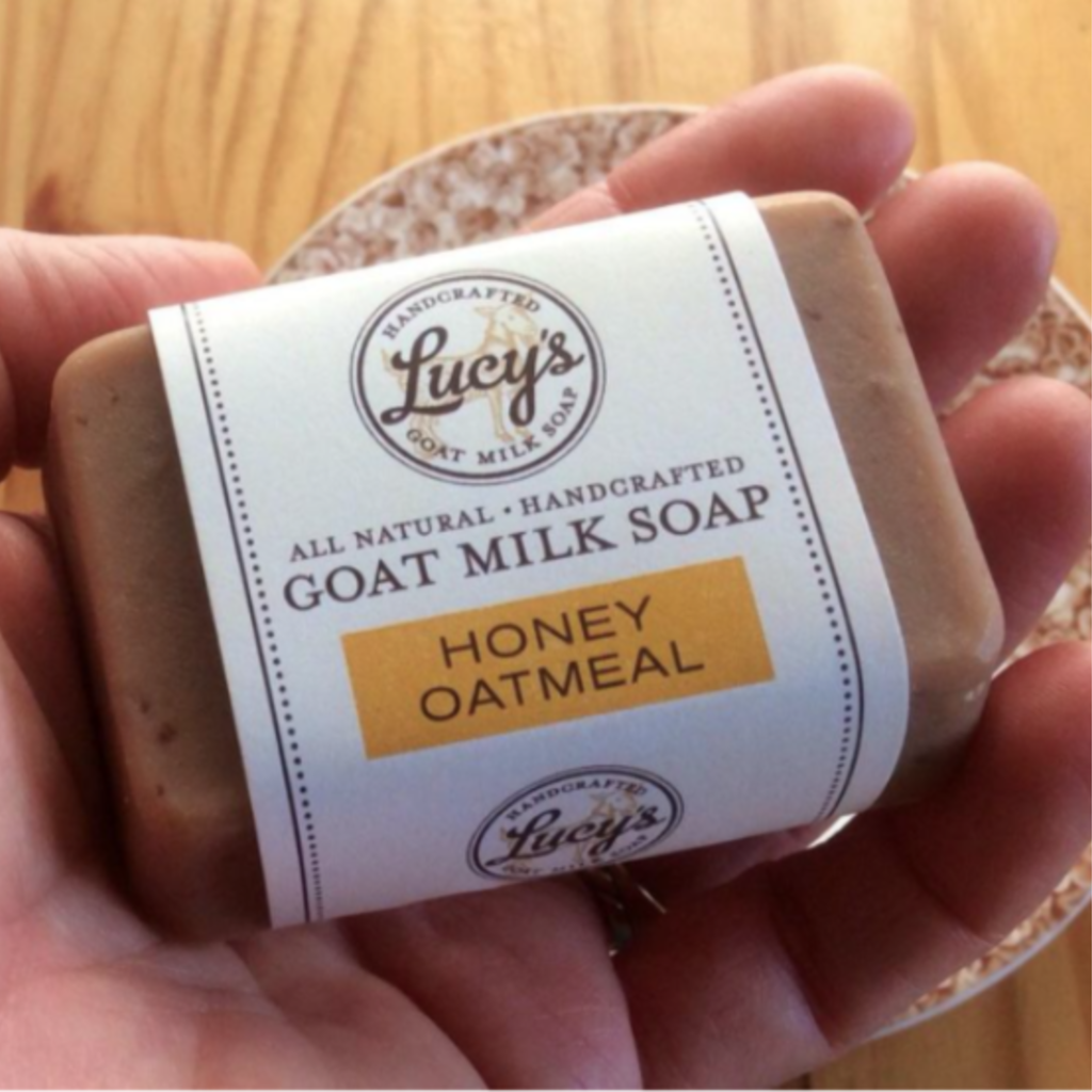 Lucy's Goat Milk Soap Lucy's Goat Milk Soap - Honey Oatmeal