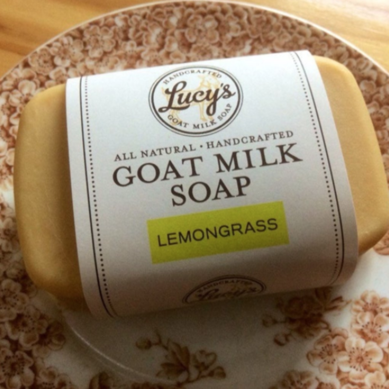 Lucy's Goat Milk Soap Lucy's Goat Milk Soap - Lemongrass