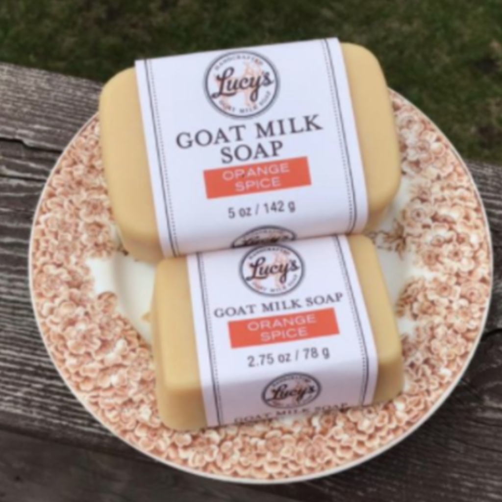 GINGER QUINCE GOATS MILK SOAP SLICE 5 oz – Essential Journeys