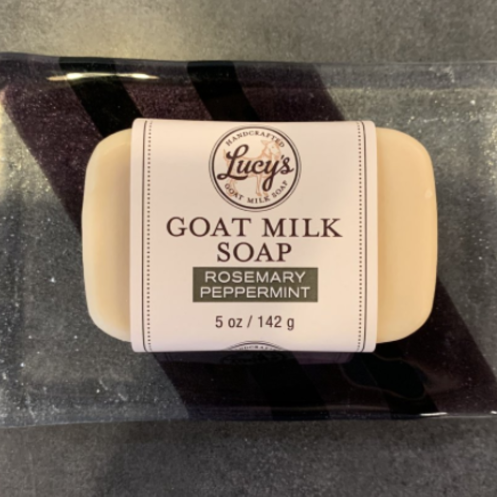 Lucy's Goat Milk Soap Lucy's Goat Milk Soap - Rosemary Peppermint