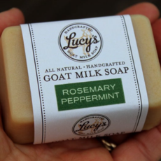 Lucy's Goat Milk Soap Lucy's Goat Milk Soap - Rosemary Peppermint