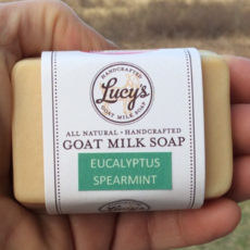 Lucy's Goat Milk Soap Lucy's Goat Milk Soap - Eucalyptus Spearmint