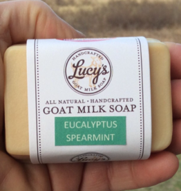Lucy's Goat Milk Soap Lucy's Goat Milk Soap - Eucalyptus Spearmint