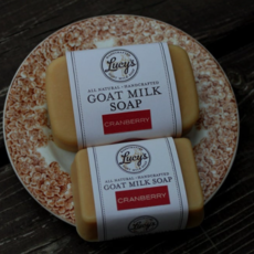 Lucy's Goat Milk Soap Lucy's Goat Milk Soap - Cranberry