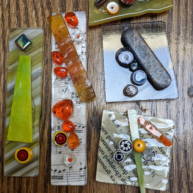 Clear River Crafts Mosaic Magnet- Large