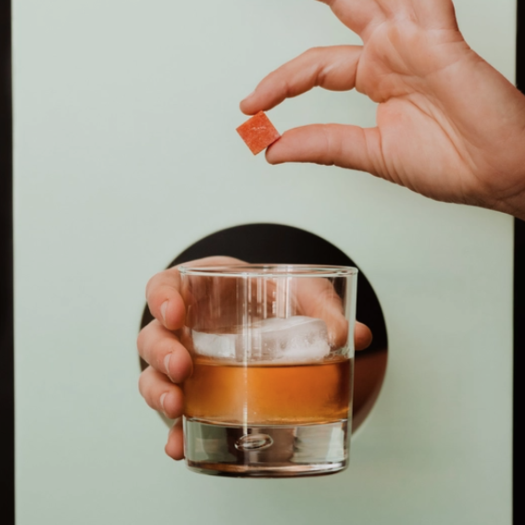 Smoked Old Fashioned Cocktail Cubes