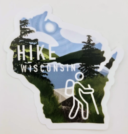 Carly Goodlund Sticker - Hike WI