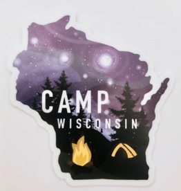 Carly Goodlund Sticker - Camp WI