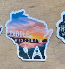 Carly Goodlund Sticker - Paddle WI