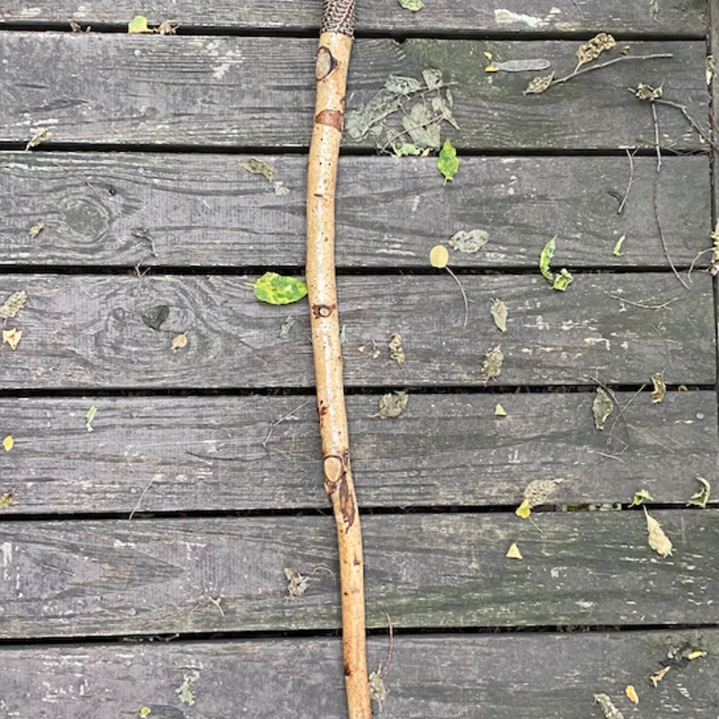 Live Edge Walking Stick