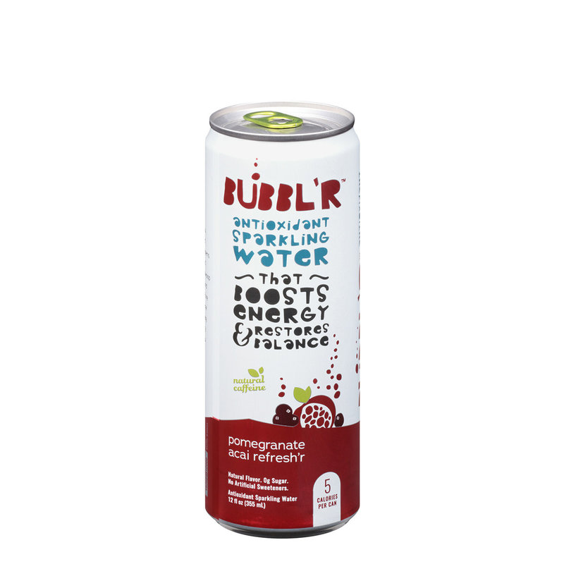 Bubbl'r Sparkling Water - Pomegranate Açaí