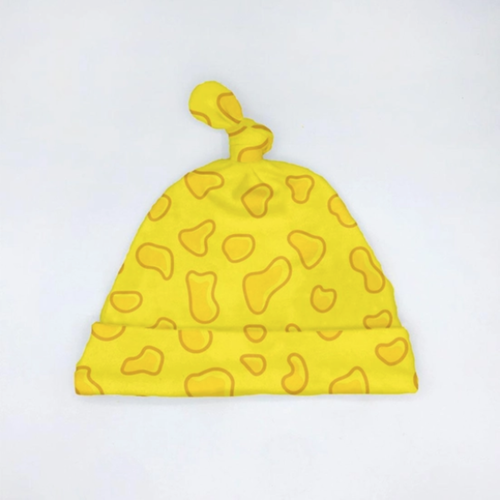 Sunny Day Designs Cheesy Organic Cotton Baby Hat