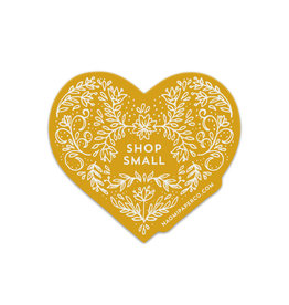 Naomi Paper Co. Sticker - Shop Small Heart