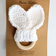 LameMaker Crochet Bunny Ear Teether