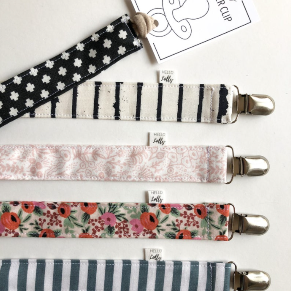 Hello Lolly Pacifier Clip (Assorted)