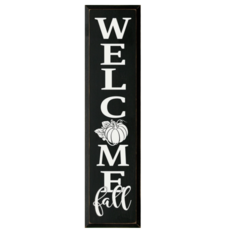 Sawdust City Snacks Wood Sign - Welcome Fall