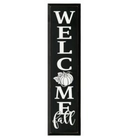 Sawdust City Snacks Wood Sign - Welcome Fall