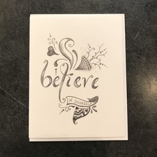 Nadine Bresina Believe In Yourself Greeting Card