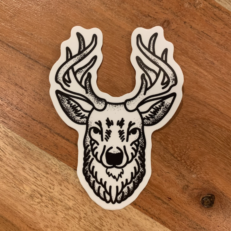 Sticker - Buck Head