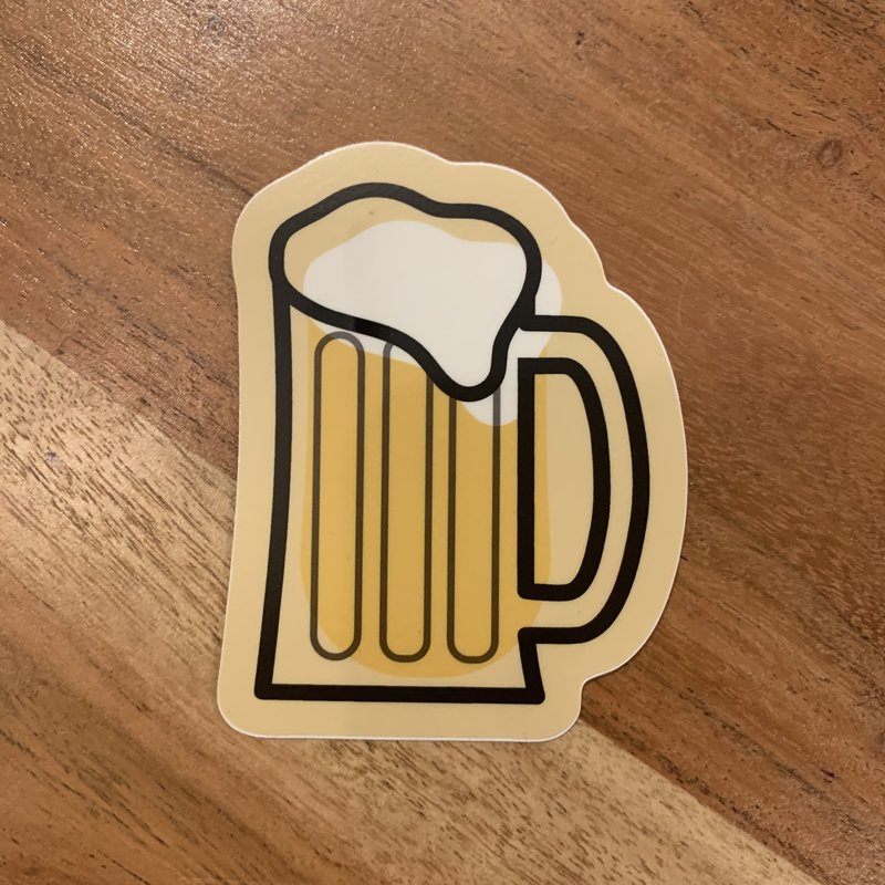 CJ's Cottage Sticker - Beer Mug