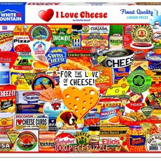 I Love Cheese - 1000 pc puzzle