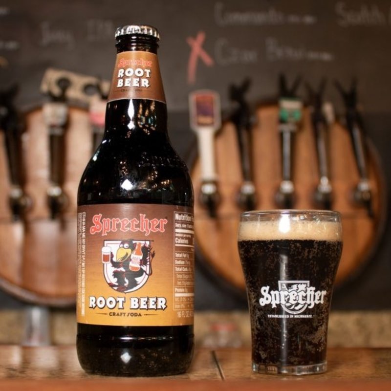 Sprecher Root Beer Bottle