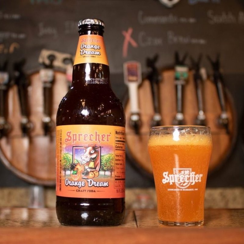 Sprecher Sprecher Orange Soda Bottle