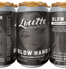 Lucette Brewing Lucette Beer - Slow Hand Stout (16oz)