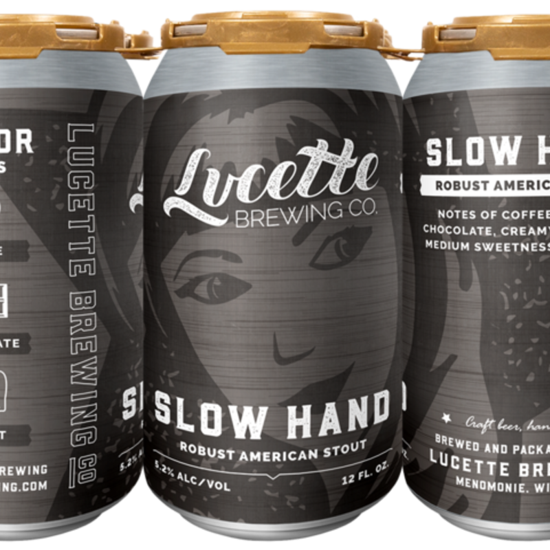 Lucette Brewing Lucette Beer - Slow Hand Stout (16oz)