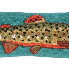 Volume One Hook Pillow - Trout