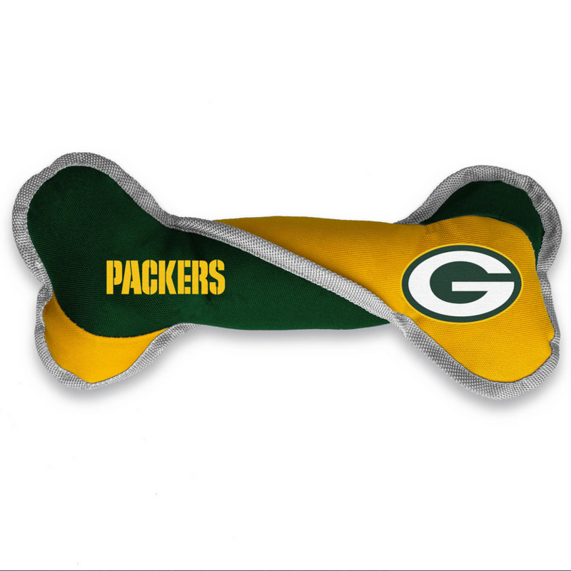 Volume One Pet Tug Bone - Green Bay Packers