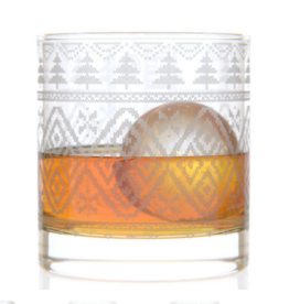 Volume One Rocks Glass - Pine Tree Sweater