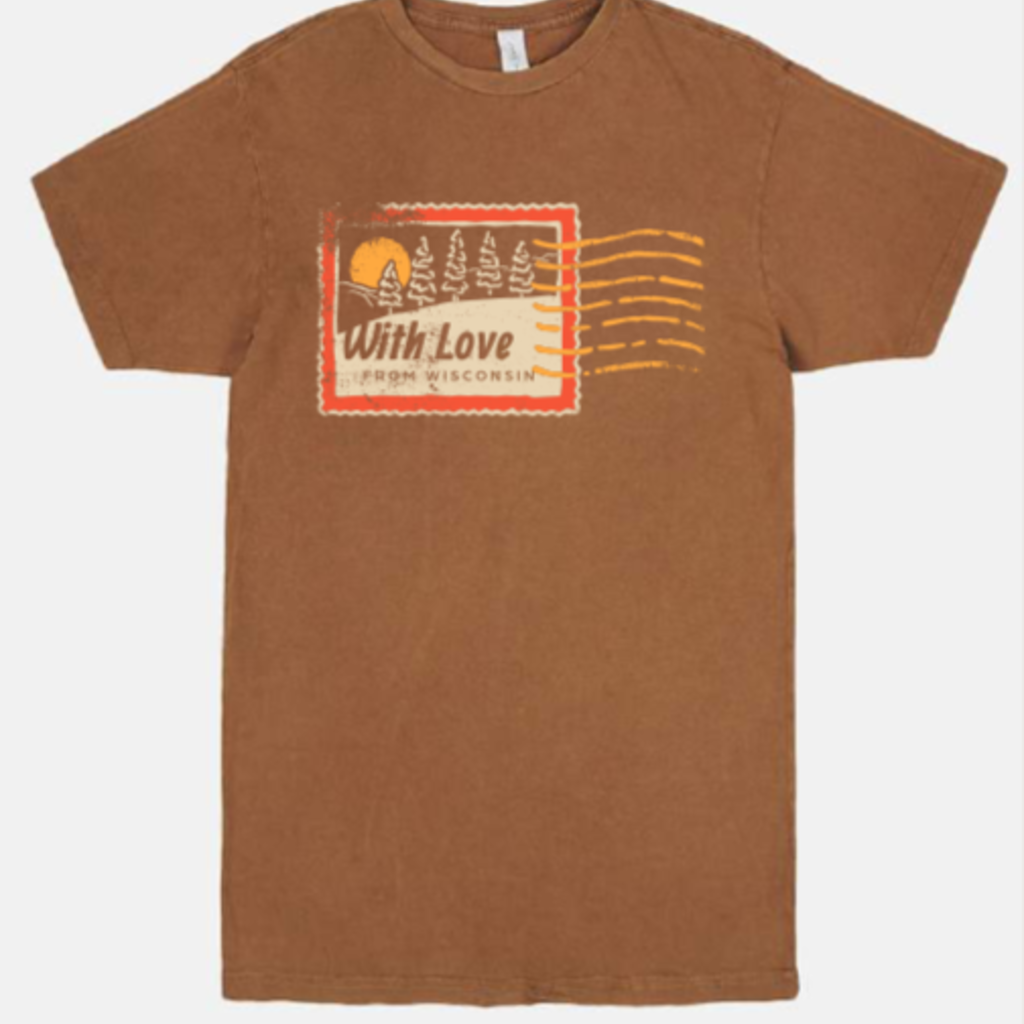 Volume One With Love from Wisconsin Stamp Tee