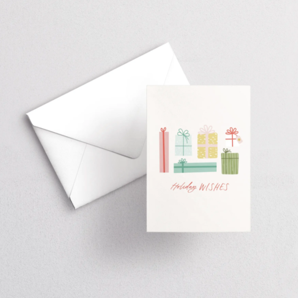 Ember Road Designs Greeting Card - Holiday Wishes