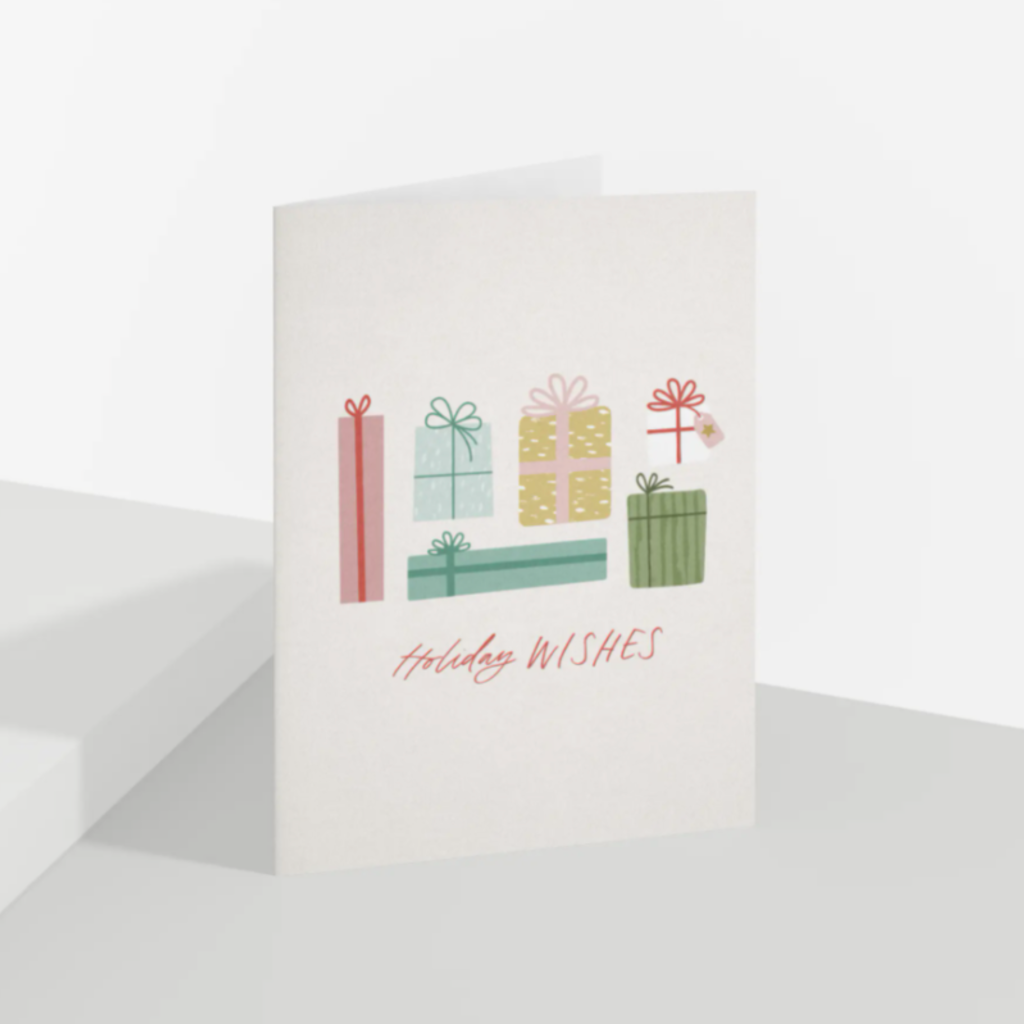 Ember Road Designs Greeting Card - Holiday Wishes