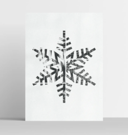 Snowflake Illustrations Print 11x14