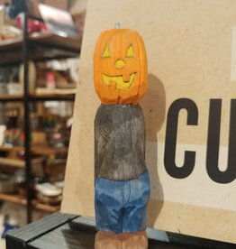 Denny Williams Wood Carving - Pumpkin Head