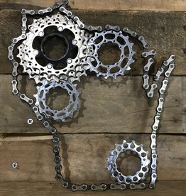 Jeff Mares WI Bike Chain Decor