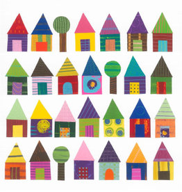 Jeanne Styczinski Greeting Card - Houses