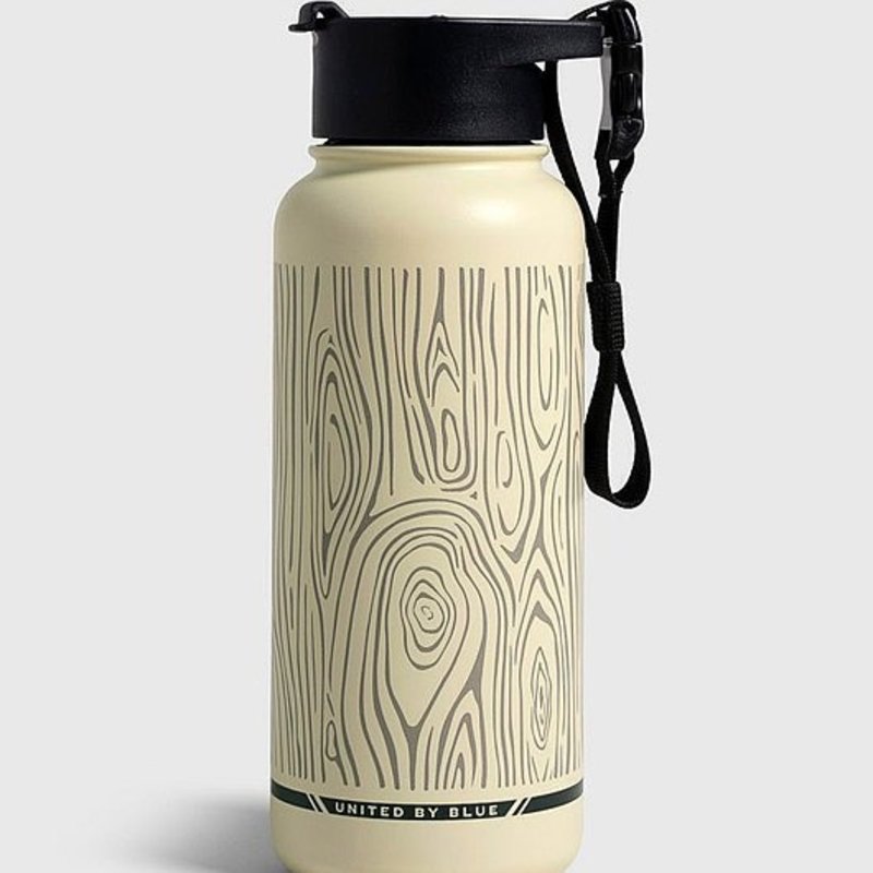 Volume One Woodgrain Stainless Steel Travel Bottle (32 oz.)