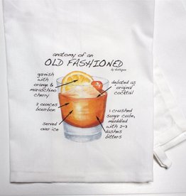 dishique Bar Towel - Anatomy of an Old Fashioned