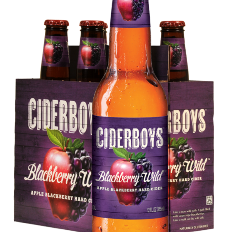 Ciderboys Hard Cider - Blackberry Wild