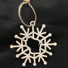 The Oaklair Woodcraft Assorted Wood Ornaments