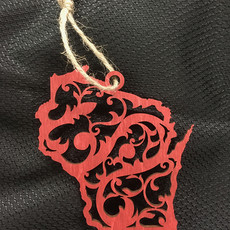 The Oaklair Woodcraft Assorted Wood Ornaments