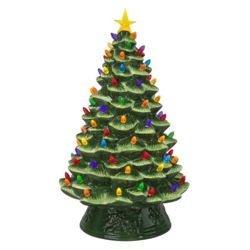 Mr. Christmas Nostalgic Ceramic  Christmas Tree (18")