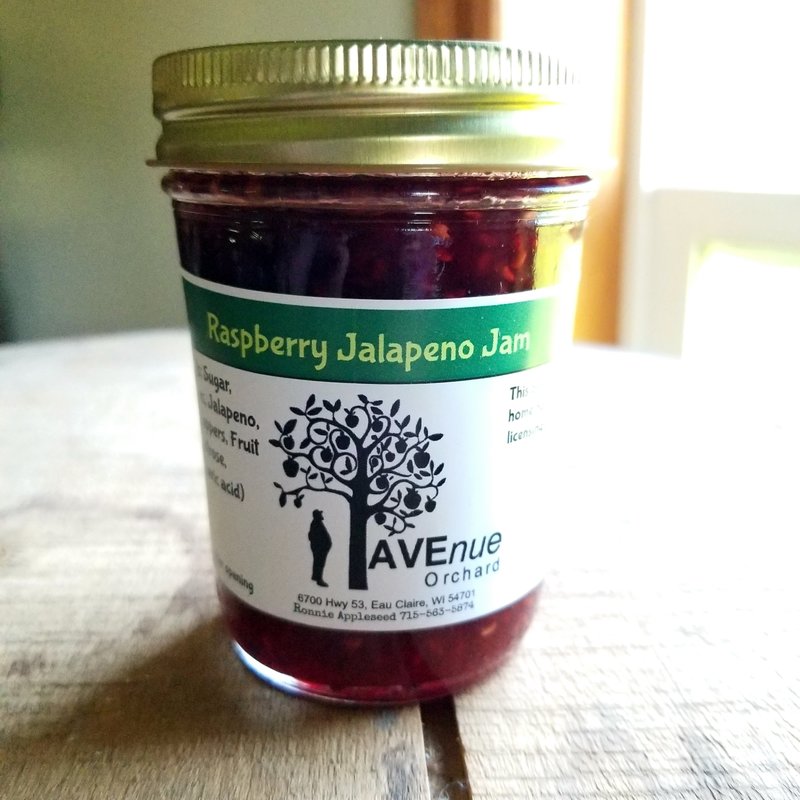 AVEnue Orchard Raspberry Jalapeno Jam