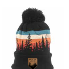 Volume One Eau Claire Trees Stocking Cap - Black/Orange/Blue